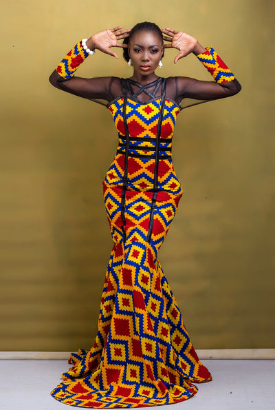 PRECIOUS  HERS AFRICAN PRINTS DRESS| HIS AND HERS ANKARA PRINTS