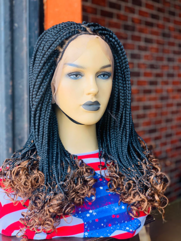 Tola Braided wig| Women Wig| Cornrow wig