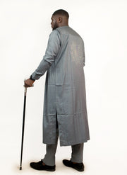 AFRICAN COTTON 3 PIECES SET FOR MEN| ANU AGBADA SET - Mofe African Fashion