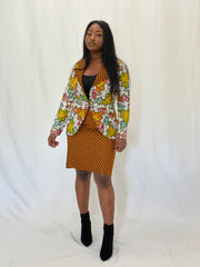 AFRICAN PRINTS ANKARA  SKIRT| JANET SKIRT - Mofe African Fashion