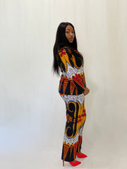 AFRICAN PRINTS ANKARA NORMAL BLAZER| HELLEN BLAZER - Mofe African Fashion