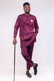 African print men 2 pieces outfit