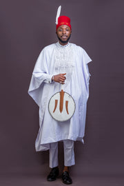 African men agbada outfit