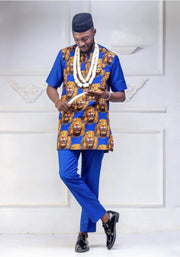 Chike African Isi Agu  2 Pieces Set| Men’s Suit