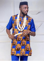Chike African Isi Agu  2 Pieces Set| Men’s Suit
