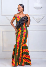 TAYE HERS AFRICAN PRINTS DRESS| HIS AND HERS ANKARA PRINTS