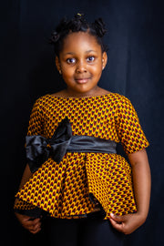African Prints Ankara Top for Children|Iyin Ankara Top - Mofe African Fashion