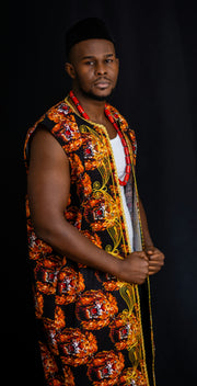 AFRICAN TRADITIONAL  ISI AGU KIMONO|ACHIEVE KIMONO - Mofe African Fashion