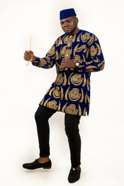 Traditional African Isi Agu Male Clothing (Igbo) - Mofe African Fashion