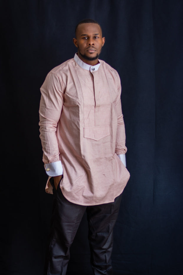African Prints Niger Delta Senator top - Mofe African Fashion