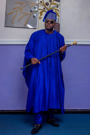 African Prints  3 Agbada For Men - Mofe African Fashion